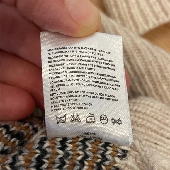 Oversize Eclectic Grandpa cardigan XL - Picture 6 of 6